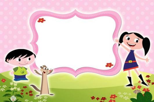 convite Show da Luna para imprimir em rosa