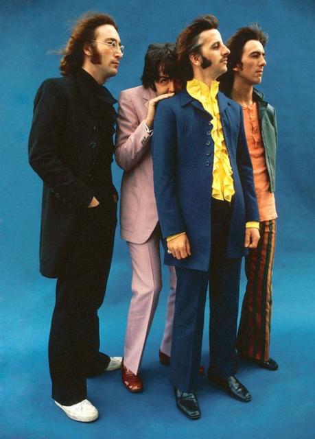 Foto dos integrantes da banda The Beatles.