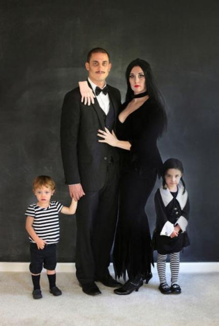 fantasia família Addams