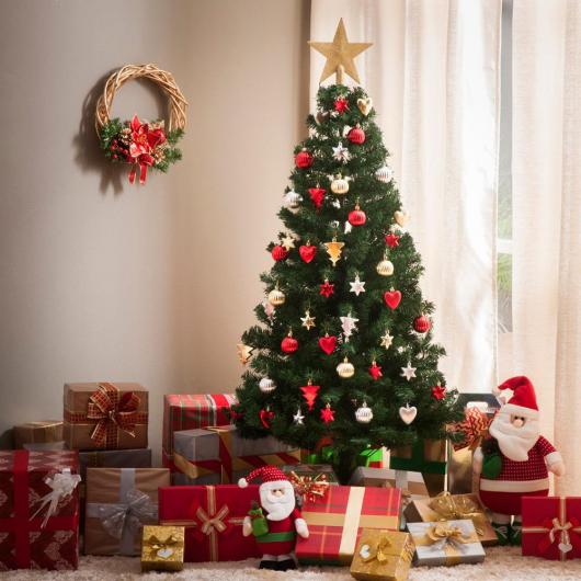 Árvore de Natal com presentes