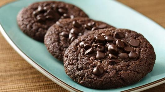 Comidas para festa do pijama cookies chocolate