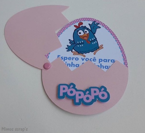 ovo rosa para meninas