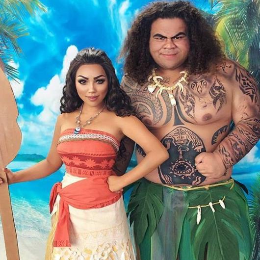 Fantasia Moana, sem costura. #roupamoana #façavocêmesma