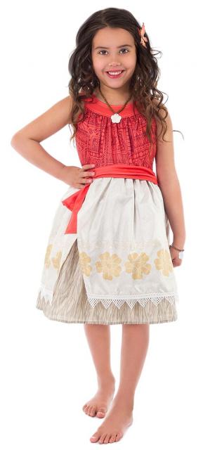 vestido moana disney