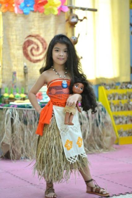 roupa da moana festa infantil