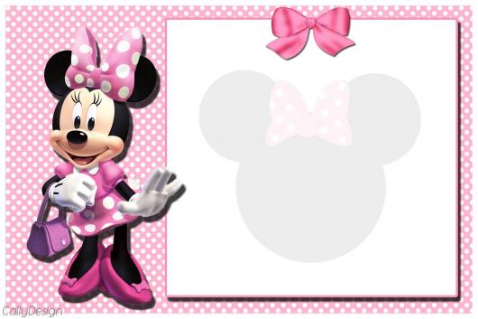 Festa da Minnie rosa dica de convite
