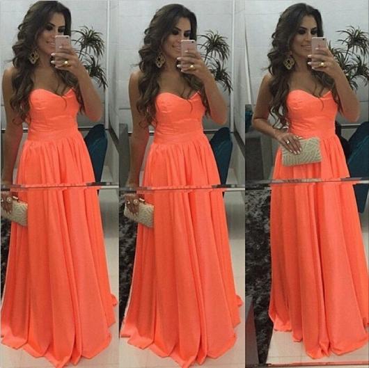 vestido neon festa