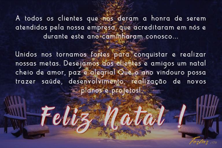 Mensagens de Natal para Clientes com Textos Imagens Belíssimas