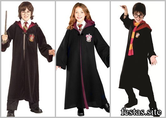 Fantasia Harry Potter modelos para criança