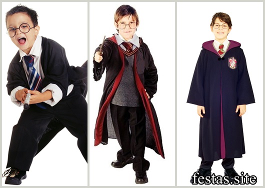 Fantasia Harry Potter modelos para menino