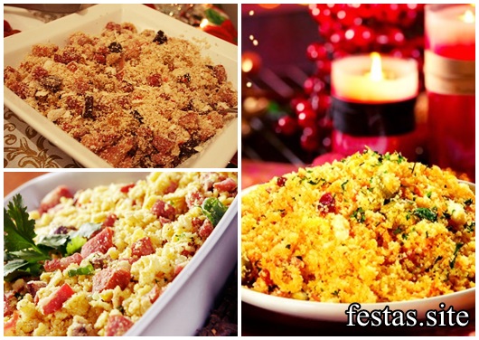 Farofa de Natal – 9 Receitas Deliciosas, Diferentes e Fáceis de Fazer!
