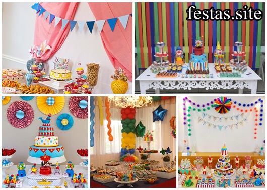 Festa circo simples 