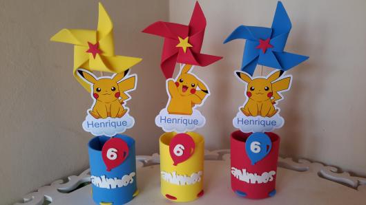 lembrancinha festa Pokémon