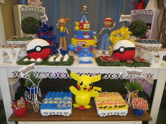 festa Pokémon decoração provençal