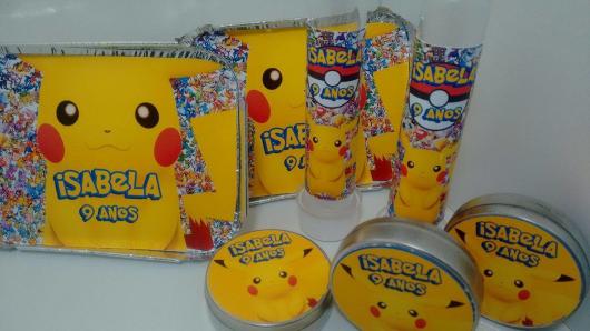 lembrancinha festa Pokémon básica