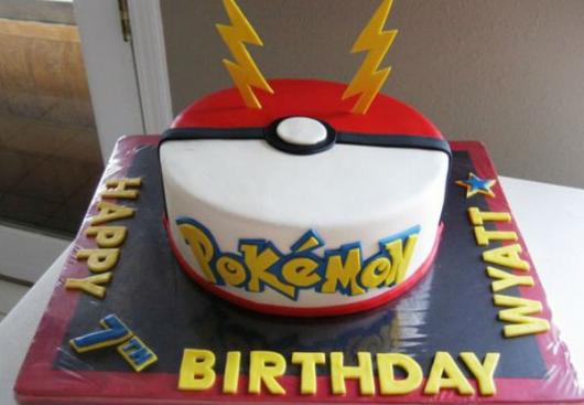 festa Pokémon bolo de pokebola