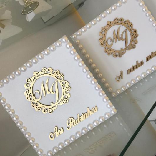 Lembrancinhas para padrinhos de batismo caixa de MDF personalizada