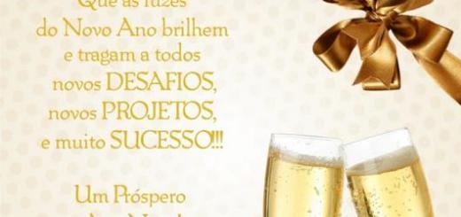 Mensagens de Ano Novo para Amigos desejando sucesso