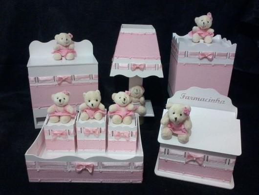 Presentes Personalizados para menina kit higiêne MDF