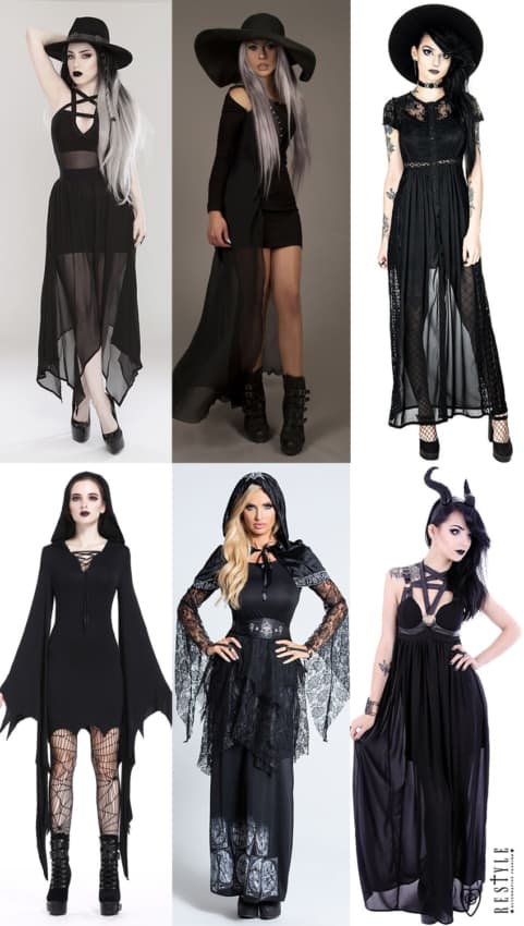 Modelos de fantasias de bruxa moderninha para festa de Halloween 1
