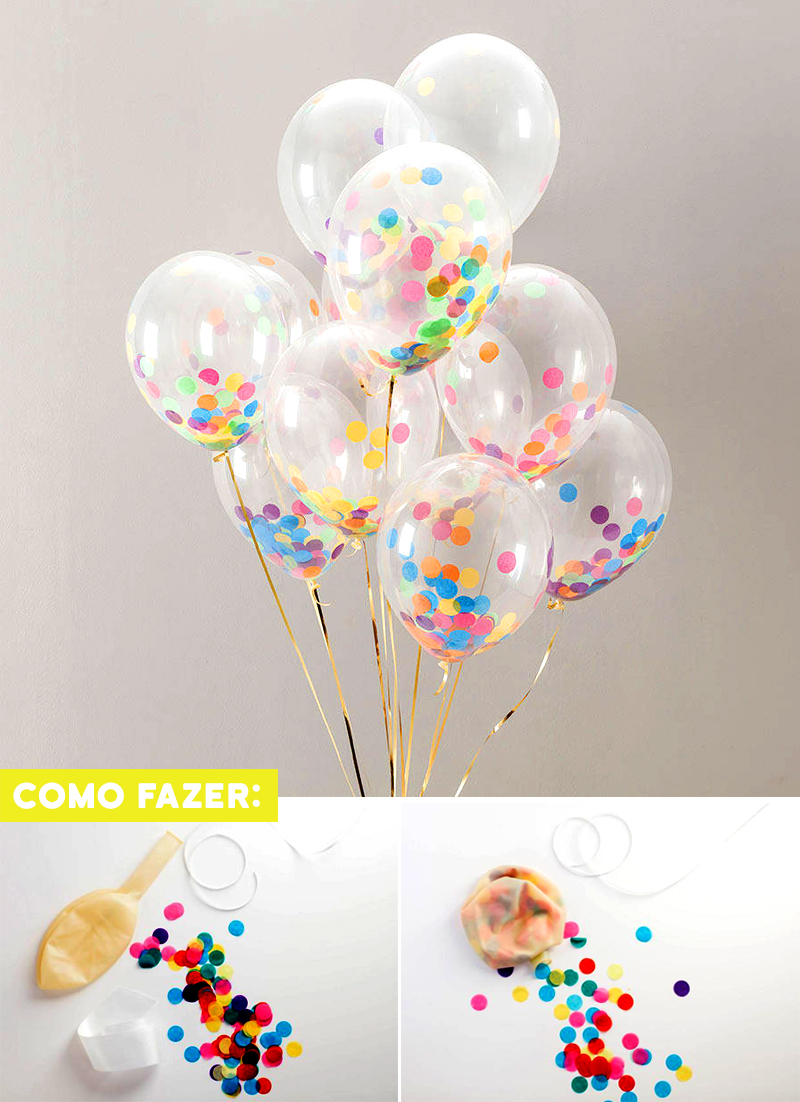 decoração com balões