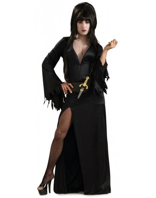 Fantasia de Bruxa Elvira com meia rastão