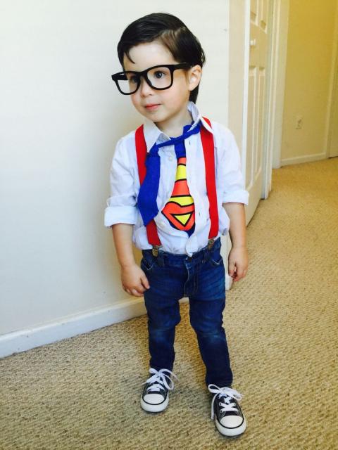 super homem para festa à fantasia infantil