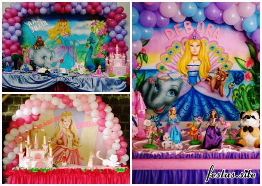 Festa da Barbie Princesa modelos