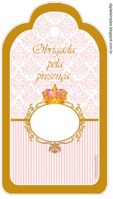 Festa Princesa kit festa para imprimir