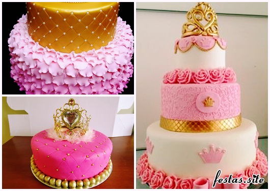 Bolo de Princesa: 50 Modelos lindos de Bolo de Princesa e Receita!