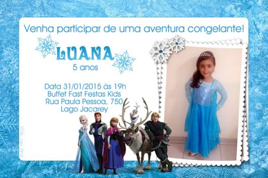 filme o processo online Encantadores Imprimir Convites Fazer para Você 70 Frozen &