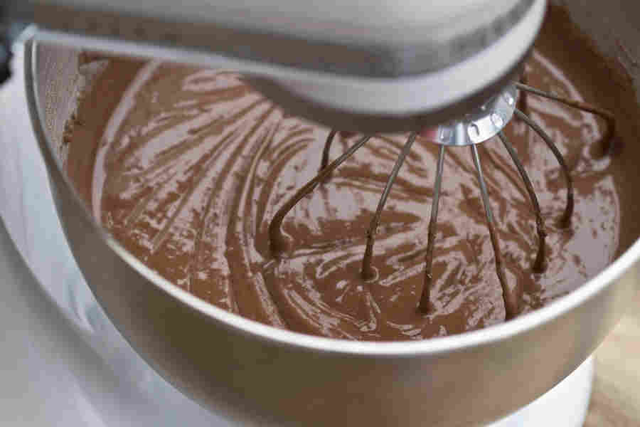 Cupcake de Chocolate massa feita na batedeira