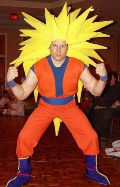 Fantasias Criativas masculina Goku