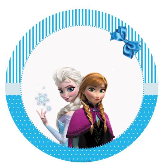 Kit Festa Infantil para Imprimir Frozen