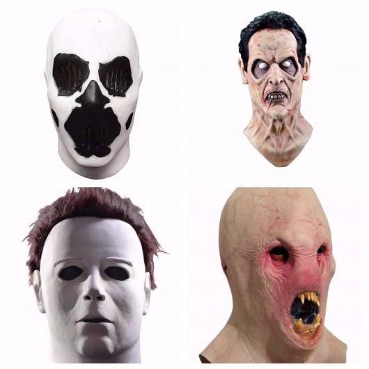 tipos de máscaras de Halloween
