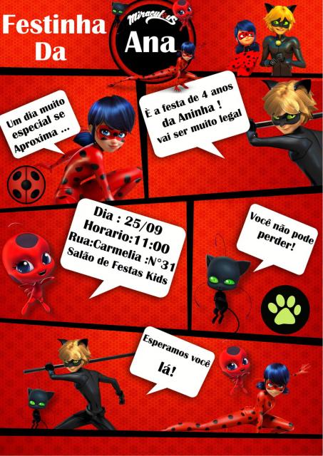 Miraculous Ladybug e cat noir topo de bolo festa de aniversário infantil  artes gráficas png