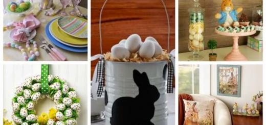 Confira diversas dicas de decoração de páscoa simples e barata