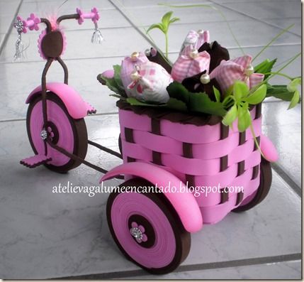 Carrinho de jardim em eva.