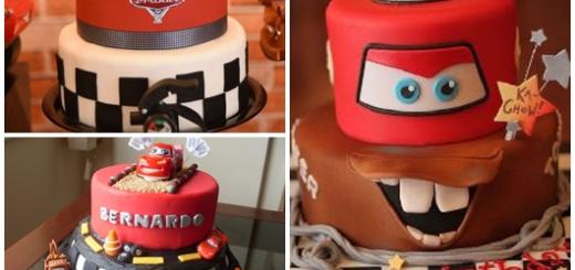 Fotos e Ideias de Bolo dos Carros