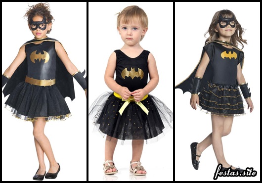 Fantasia Batgirl infantil modelos