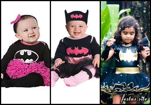 Fantasia Batgirl modelos para bebê