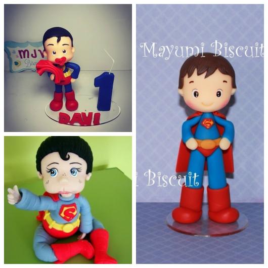 topo de bolo Super-Homem