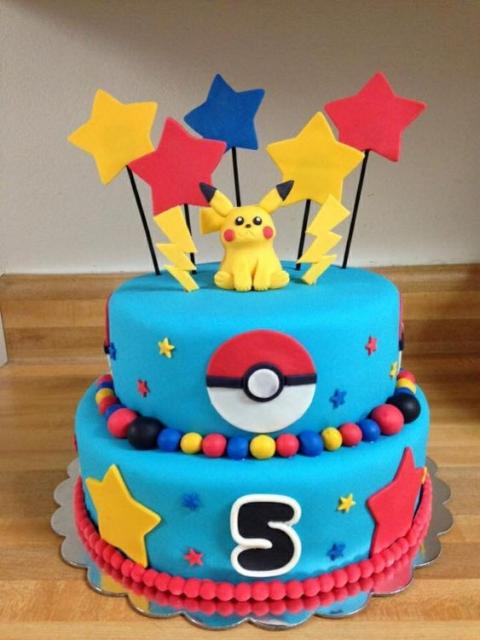 76+ Ideias de Bolo Decorado Pokemon