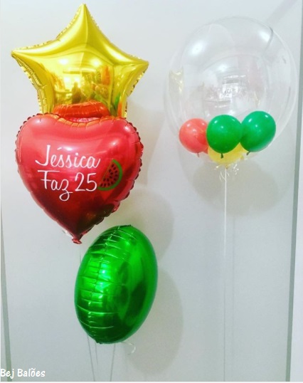 balões para aniversário