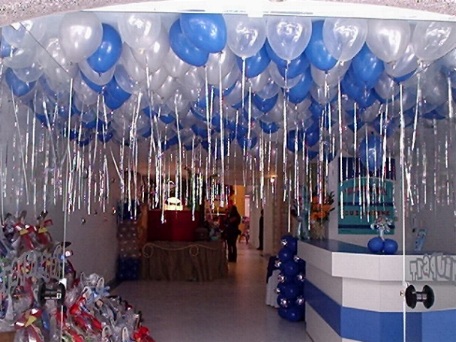 Balões Metalizados decoração de festa masculina