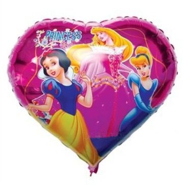 Balões Metalizados das princesas