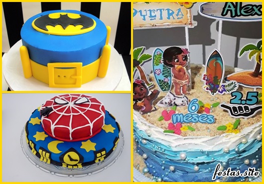 Decoração de Bolos para Aniversário infantil