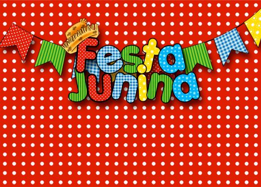 Convite Festa Junina para imprimir grátis