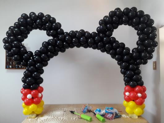Arco de balões Mickey