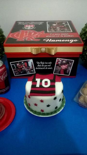Festa do Flamengo na caixa